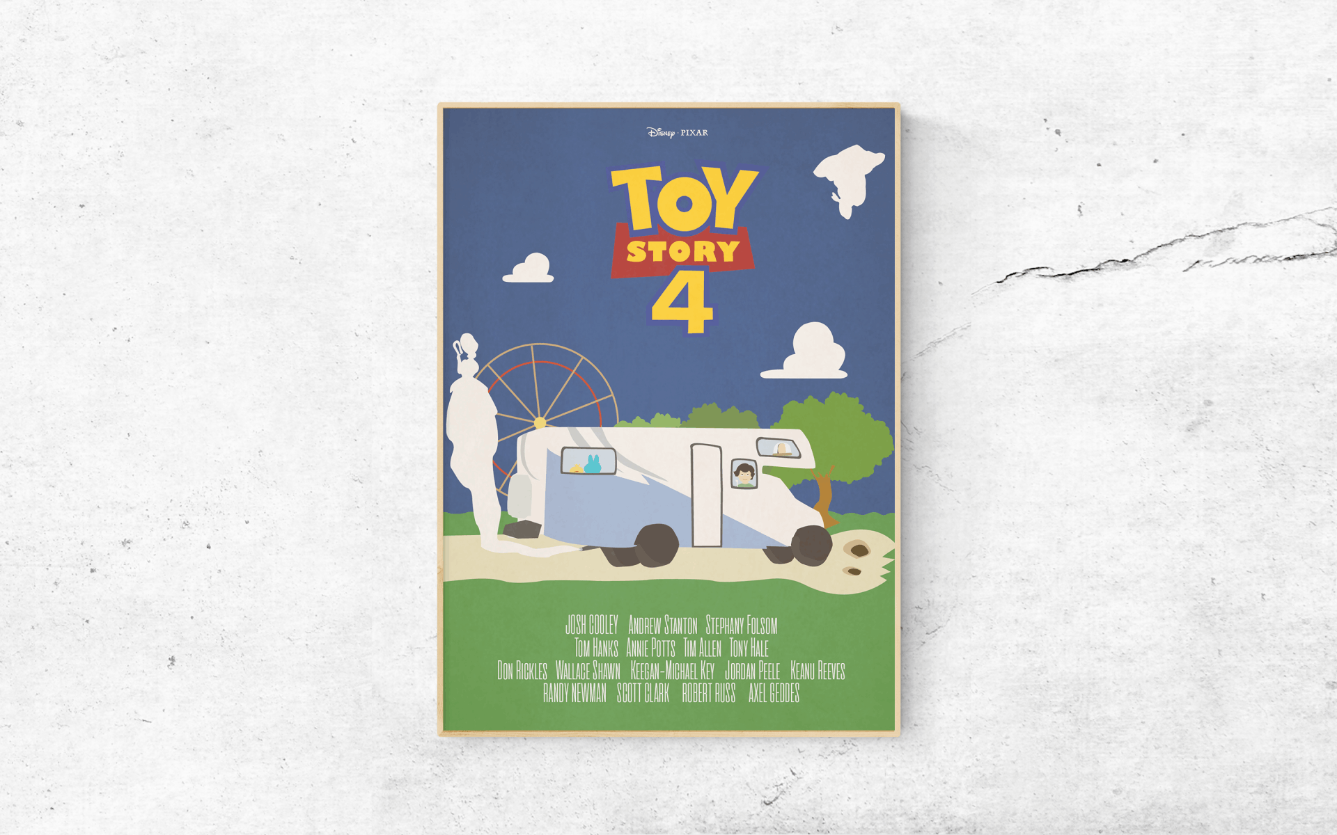 Toy story 4 movie poster